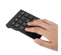 Lazmin112 Clavier Numérique sans Fil, Mini Clavier Numérique à 22 Touches, Plug et Jeu USB, avec Compatible, iOS