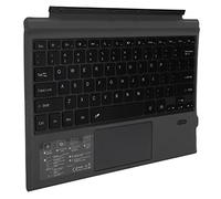Lazmin112 Clavier sans Fil, Clavier Portable Rétroécaire par LED 7 Couleurs avec Pavé Tactile, Verse 12,3 Pouces pour Pro 7/6/5/4/3