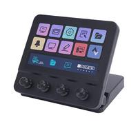 Lazmin112 Clavier Visuel de Contrôleur de Flux, Contrôleur de Studio avec 10 Touches LCD Personnalisables, Clavier Macro Professionnel pour PC OBS