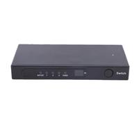 Lazmin112 Commutateur D'interface Multimédia HD, Commutateur Vidéo 8K 60 Hz à 3 Ports avec Télécommande, pour TV, Projecteur, écran, Console de Jeux, PC et Ordinateur Portable.