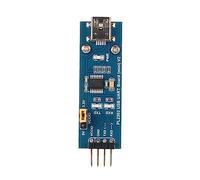 Lazmin112 Convertisseur Série de Module USB vers UART TTL, Adaptateur USB Mini AB PL2303TA intégré, 3 Modes d'alimentation 3 LED Module Adaptateur Série UART USB pour Win XP 7 8 10 11