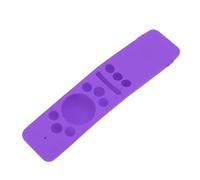 Lazmin112 Coque de Protection en Silicone Antichoc pour Télécommande Smart TV, Housse Lavable pour Enfants et Animaux Domestiques, Installation Facile pour Télécommande 01259E 1259B 1312A (Purple)