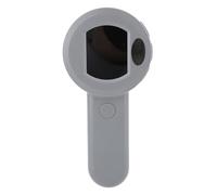 Lazmin112 Digital Lupe, 16MP 2 Pouces IPS Screen Handheld 178 Degrés Angle de Visualisation 2 Modes d'éclairage 50x Gangie Numérique pour Tissu (Grey)