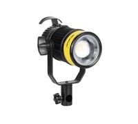 Lazmin112 Éclairage Vidéo LED, 3500 LM, 22 000 Lux, 2700 K-6500 K, Intensité Réglable, IRC 96+, 5 Effets, avec Télécommande, Éclairage Continu pour La Photographie (Prise UE)