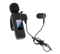 Lazmin112 Écouteurs Bluetooth, Microphone Cravate sans Fil, Captation à 360°, Réduction du Bruit, V5.5, Batterie 300 Mah, 88 Heures d'Autonomie, pour Vidéo/Vlogs/Streaming