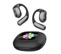 Lazmin112 Écouteurs de Traduction AI, Bluetooth 5.4 en Temps Réel, 140 Langues, Casque de Traduction avec Deux Microphones HD, Réduction du Bruit, pour Les Voyages, Les Réunions d'affaires, (Black)