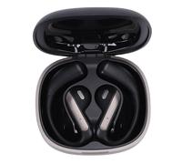 Lazmin112 Écouteurs Ouverts, Écouteurs Supra-Auriculaires avec Crochet Ergonomique, Bluetooth 5.4, Micro À Réduction De Bruit ENC, 58 Heures D'autonomie, pour Sport, L'entraînement (Black)