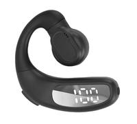 Lazmin112 Écouteurs sans Fil Bluetooth 5.5 à Conduction Aérienne avec Conception Rotative à 180° et étanche IPX7, Son Stéréo pour Le Sport, la Course à Pied, L'entraînement en Salle de Sport (Black)