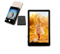 Lazmin112 Écran De Surveillance pour Selfies sur Téléphone, Écran De Surveillance Magnétique sans Fil, 2000Mah, Clair sans Décalage, avec Télécommande, Aperçus en Temps Réel, Type-C