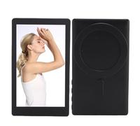 Lazmin112 Écran Selfie Monito, Full View 4 Pouces, Écran Magnétique sans Fil pour Téléphone, 2000 Mah, Double Bande 2,4 Ghz / 5 Ghz, Luminosité Réglable, Mise Au Point Selfie (Noir)