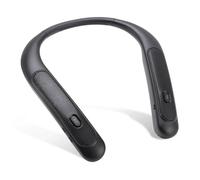 Lazmin112 Enceinte Bluetooth à de Cou, Enceinte Portable sans Fil, 12 Heures d'autonomie, Son stéréo 3D, Micro intégré, IPX4, Poids Plume de 90 g, Ergonomique