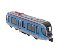 Lazmin112 Ensemble de Trains de Jouets Lotomotive Lotomotive à Deux Fins Alliés pour Garçons, Très détaillé avec Une Batterie Intégrée pour Les Tout-Petits et Les Enfants d'âge Préscolaire (Blue)