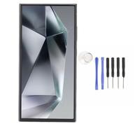 Lazmin112 Ensemble D'écran de Remplacement pour S24 5G, Ensemble de Numériseur D'écran Tactile LCD de 6,8 Pouces avec Cadre et Outils de Réparation, pour SM S928B SM S928U