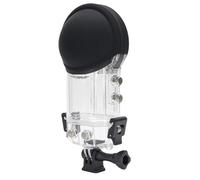 Lazmin112 Étui de Plongée pour Caméra d'action, étanche à l'eau 50 M, Boîtier de Protection de Plongée sous-Marine pour 360 X5 avec Lentille en Verre Optique, Adaptateur de Support,