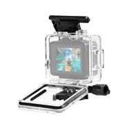 Lazmin112 Étui de Plongée pour Caméra de Sport, Boîtier étanche pour Caméra d'action 4K avec Lentille en Verre trempé et Matériau PMMA, Protection sous-Marine 60M pour la Plongée en Apnée