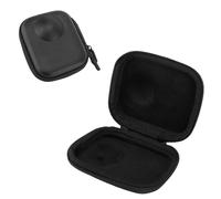 Lazmin112 Étui De Transport pour Caméra d'action 360, Sac De Rangement Compact À Coque Rigide en PU avec Double Fermeture Éclair, Résistant Aux Chocs Et À La Compression