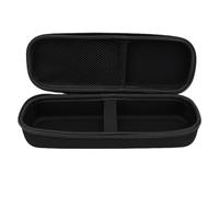 Lazmin112 Étui pour Microphone sans Fil, Sac de Rangement Rigide Antichoc, étanche à l'eau et à la Poussière avec Fermeture éclair Bidirectionnelle pour 1 Microphone jusqu'à 23 Cm,