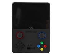 Lazmin112 HD -Handheld Play Console, Double Rocker High-Resolution Handheld -Retro Gaming mame Console Large Visualisation Version pour Les Jeux (Black)