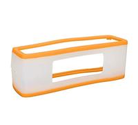 Lazmin112 Housse de Protection pour Haut-Parleur Bluetooth, étui Souple en TPU pour Mini 1/2, Housse Décorative Résistante aux Rayures (Orange)
