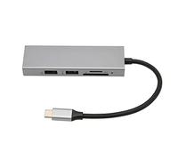 Lazmin112 Hub USB C, Adaptateur Multiport USB 5 en 1, Station d'accueil USB avec Emplacement pour Carte de Stockage USB3.0 2.0, Emplacement pour Carte Mémoire, Interface Multimédia HD