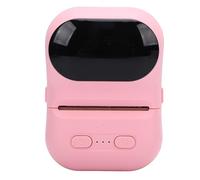 Lazmin112 Imprimante Thermique Portable, Compacte et Légère, Idéale pour Les étiquettes de Vêtements et de Bijoux. Compatible Bluetooth pour iOS et, avec L'application Eleph et Un Format (Pink)