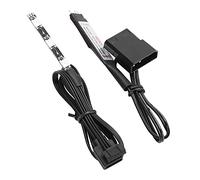 Lazmin112 Kit de Commande à Distance, Kit de Contrôleur de Réservoir de Refroidissement par Eau de Processeur D'éclairage Polychrome 5 V RVB, Prise en de la Commutation à Une Touche