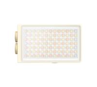 Lazmin112 Lampe Vidéo LED 40 W, Lampe de Caméra Haute Puissance 17 100 Lux avec Batterie Rechargeable 2 700 K 8 500 K CRI 95 TLCI 97, pour éclairage de Studio de Création de Contenu de
