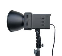 Lazmin112 Lampe Vidéo LED COB 100 W, Bicolore 2700 K 6500 K RVB avec Télécommande et Abat-Jour, pour Photographie en Studio, Enregistrement Vidéo en Streaming en Direct