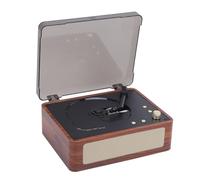 Lazmin112 Lecteur CD de Bureau Rétro, Lecteur CD Portable Rechargeable Bluetooth 5.4 avec Deux Haut-parleurs Stéréo et Prise Casque, pour la Décoration de la Maison et L'utilisation en