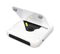 Lazmin112 Lecteur CD Portable, Lecteur CD Bluetooth avec Son HiFi avec Anti-Saut 60 S et Double Prise en Charge des écouteurs, pour la Maison, la Voiture, Les Voyages en Plein Air