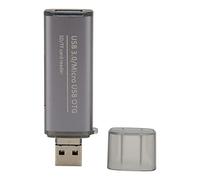 Lazmin112 Lecteur de Carte Mémoire, Lecteur de Carte de Stockage Micro USB 3 en 1 USB Type A 3.0 Mâle Femelle, Taux de Transfert de 5 Gbps, pour Carte de Stockage TF SD, pour Win OS X Linux