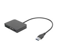 Lazmin112 Lecteur de Carte Multifonction, Mini Adaptateur de Carte Mémoire USB 3.0 vers USB/XQD/SD/TF, Prise en de/OS X/