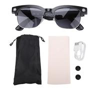 Lazmin112 Lunettes Intelligentes AI, Bluetooth 5.3 avec Traduction en Temps Réel et Module WiFi, Lunettes avec Caméra HD 8MP pour Hommes et Femmes, Appels Mains Libres et Lecture de