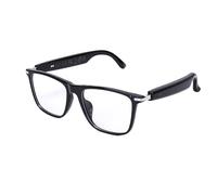 Lazmin112 Lunettes Intelligentes IA, Lunettes Audio Bluetooth avec Technologie Acoustique Ouverte et étanchéité IP68, pour Hommes et Femmes, avec 24 H D'autonomie et Commandes Tactiles