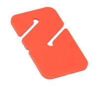 Lazmin112 Marqueur de Plongée, Marqueur de sécurité Compacte du Rectangle de sécurité ABS Vue Lumineuse pour Les Appareils de Plongée (Orange)
