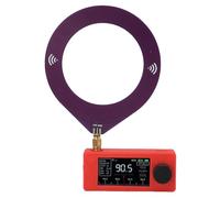 Lazmin112 Micro Radio, Transistor USB AM FM LSB Portable de Poche avec écran Couleur 1,9 Pouces, Batterie 800 MAh, Lampe de Poche LED, pour Urgence de Voyage Intérieur et Extérieur
