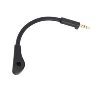 Lazmin112 Microphone De Rechange pour Casque Gaming De La Série Rog, Microphone Amovible 3,5 Mm, Transfert du Son sans Latence, Réduction du Bruit, Embout Plaqué Or, Flexible