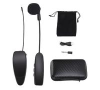 Lazmin112 Microphone sans Fil UHF pour Instruments, Captation à 360° avec Réduction du Bruit, Idéal pour Les Performances Scéniques en Violon, Guitare et Violoncelle. Transmission Longue