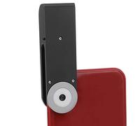 Lazmin112 Microscope Universel à Pince pour téléphone, Pince Zoom 400X Microscope Haute définition Appareil Photo Portable avec lumière LED