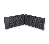 Lazmin112 Mini Clavier Bluetooth Pliant sans Fil, Clavier Portable pour Tablette de Téléphone Clavier sans Fil pour Tablette de Téléphone Portable(Le Noir)