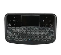 Lazmin112 Mini Clavier sans Fil, Souris Multifonction à pavé Tactile avec Batterie Rétroéclairée et Rechargeable, pour PC Portable Box