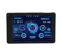 Lazmin112 Mini écran IPS USB, écran 3,5 Pouces, Moniteur de Données de Température CPU GPU, Moniteur de Température D'ordinateur avec Affichage du Panneau de Capteur