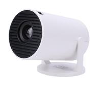Lazmin112 Mini Projecteur, Faible Bruit, Haut-Parleurs Surround, Support Pivotant à 240°, Ports Hdmi, USB Et Aux, Correction Trapézoïdale Électronique, Projecteur Wi-FI Portable
