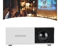 Lazmin112 Mini Projecteur, Projecteur Portable Full HD 1080P avec luminosité de 6000 LM et Correction Automatique du Trapèze, Compatible avec Smartphone USB, pour Plein