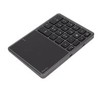 Lazmin112 Pavé Numérique sans Fil Ave Pavé Tactile, 22 Touches, Connexion Double Mode 2,4 G, Maturiau Abs, Taille Portable pour la Victoire, iOS, OS X (Grey)