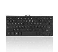 Lazmin112 Petit Mini Clavier D'ordinateur Compact Filaire USB Mince, Multimédia étanche Filaire Kaypad Accessoires pour Ordinateur Portable Portable pour PC de Bureau Ordinateur Portable