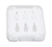 Lazmin112 Pointes de Crayon de Rechange 6 Pièces, Pointes Fines à Contrôle Précis Compatibles avec Le Crayon iOS 1ère et 2ème Génération, Sensibles et Durables