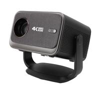 Lazmin112 Projecteur HD 1080P, luminosité 500 ANSI LM, Mise au Point Automatique, Correction Trapézoïdale avec WiFi 6, Bluetooth 5.4 TV, Compatible avec USB pour Les Films en Plein Air à (Prise UE)