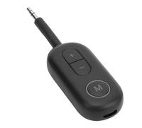 Lazmin112 Récepteur Bluetooth pour Voiture, Adaptateur Bluetooth 5.4 avec HD, Antenne Intégrée, Portée de 10 M, Microphone Antibruit, avec Entrée Auxiliaire 3,5 Mm, pour Haut-parleurs de