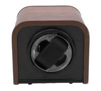 Lazmin112 Remontoir de Montre Automatique Éclairage D'ambiance LED Réglable Fonctionnement Silencieux Options d'alimentation Polyvalentes pour Les Amateurs de Montres Panneau de densité de Fibre